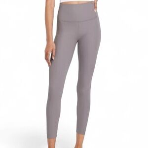 High-Waisted Gray Leggings